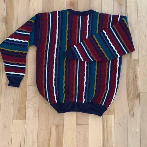 Men’s knit vintage oversized sweater - Picture 6 of 7